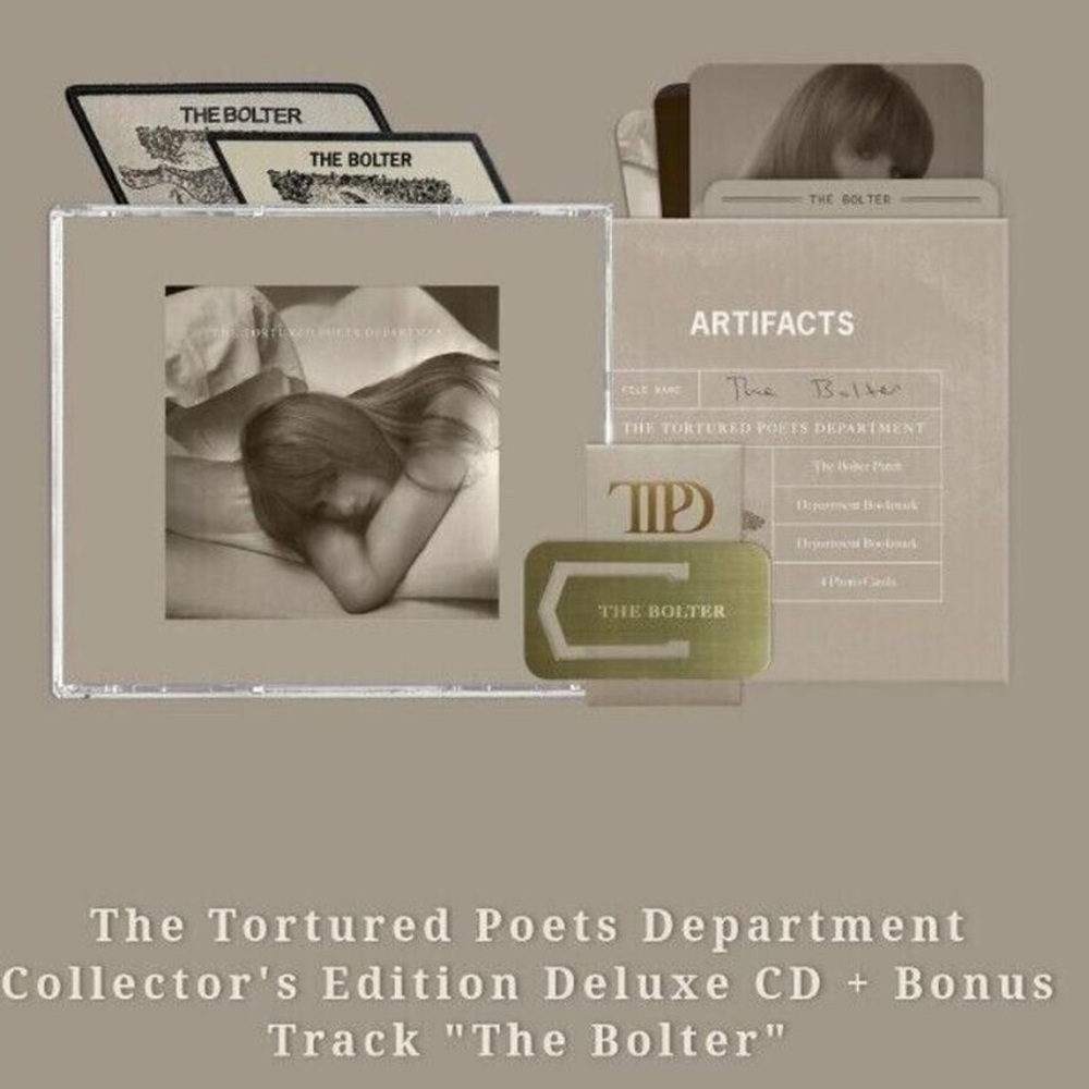 SEALED Taylor Swift TTPD Collector CD “The Bolter” The Tortured Poets Department